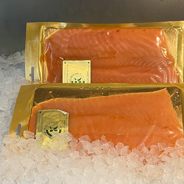 Smoked Salmon Gold Board